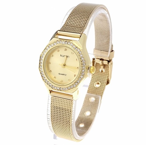 Women's watch golden kurren stainless steel