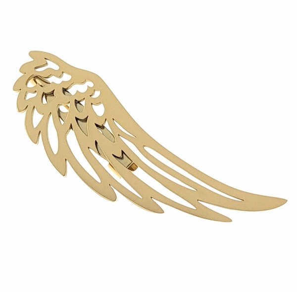 elegant gold brooch