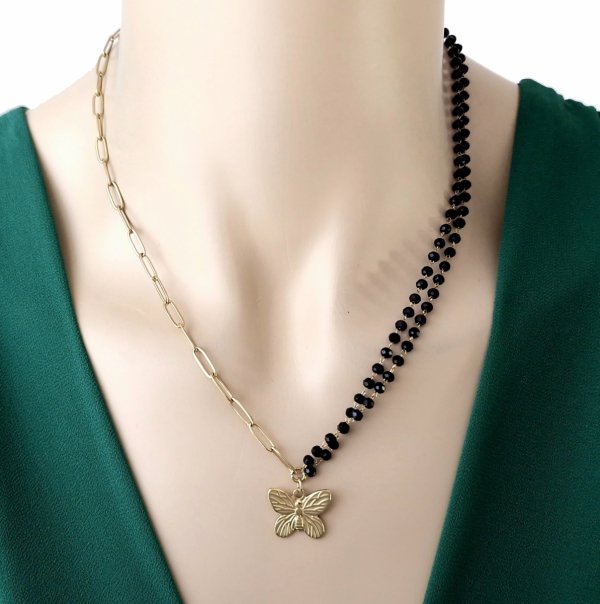 GOLD CHAIN NECKLACE celebrity STAINLESS STEEL