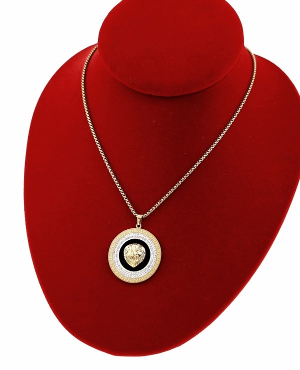 GOLD CHAIN NECKLACE celebrity STAINLESS STEEL