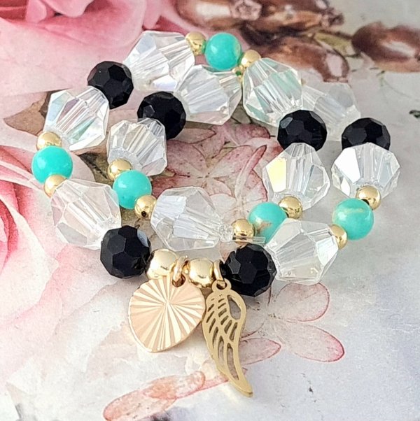 Bracelet Crystals Celebrity Surgical Steel