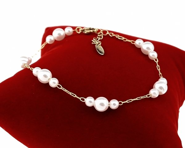 BRACELET GOLD CELEBRITY STAINLESS STEEL