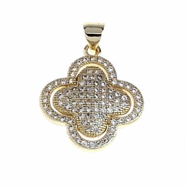 gold pendant 18k shiny xuping