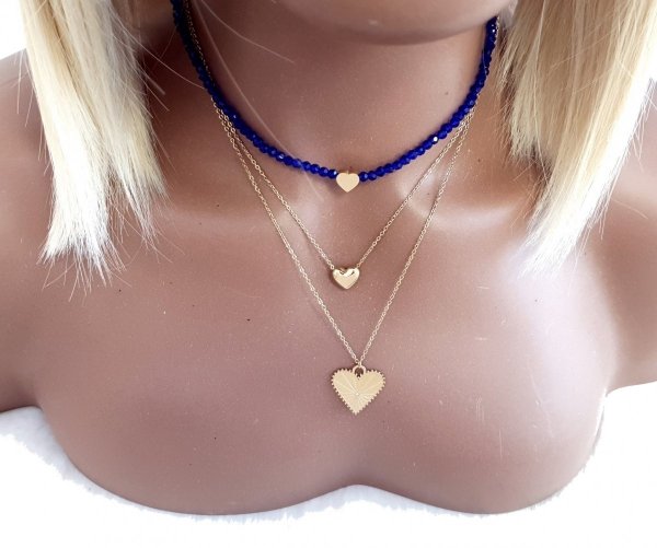 GOLD CHAIN NECKLACE celebrity STAINLESS STEEL