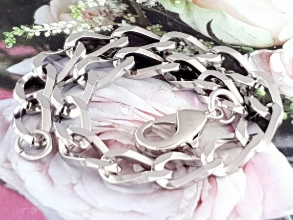 BRACELET GOLD CELEBRITY STAINLESS STEEL