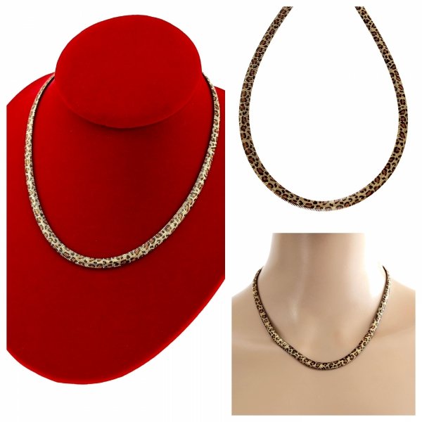 GOLD CHAIN NECKLACE celebrity STAINLESS STEEL