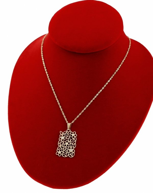 GOLD CHAIN NECKLACE celebrity STAINLESS STEEL