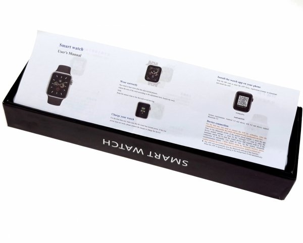 Smartwatch Ultimate T500 Hlwatch PRO LSSD watch comfortable silicone strap white