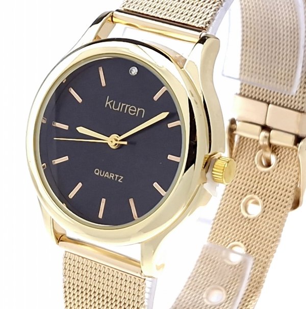 Women's watch golden kurren stainless steel