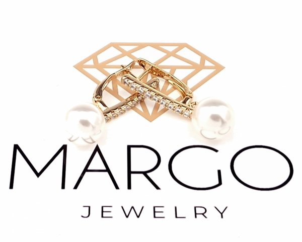 exclusive swarovski gold-plated earrings