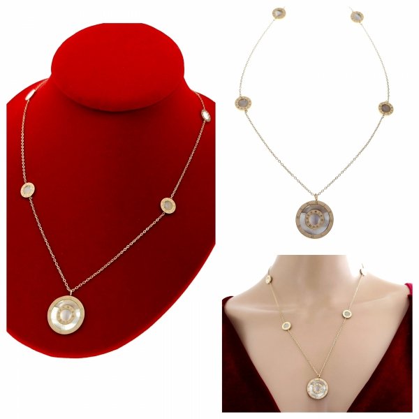 GOLD CHAIN NECKLACE celebrity STAINLESS STEEL