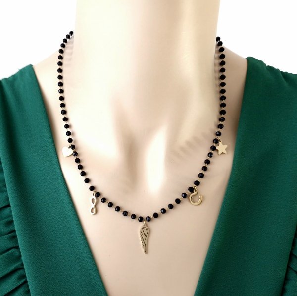 GOLD CHAIN NECKLACE celebrity STAINLESS STEEL