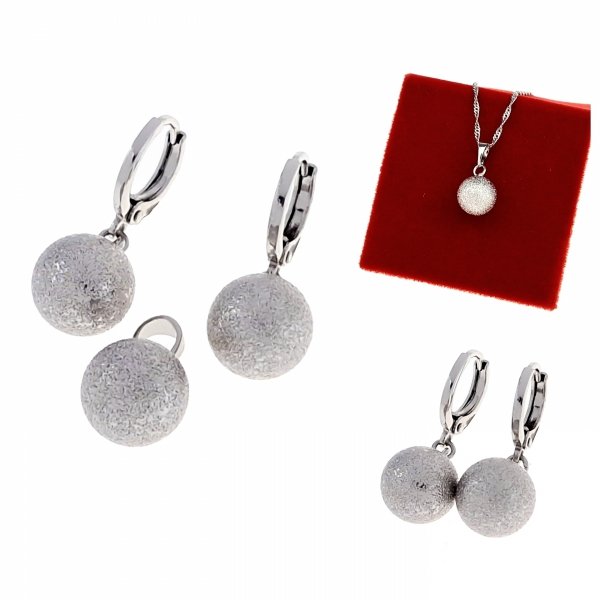 18k gold plated set pendant earrings xuping