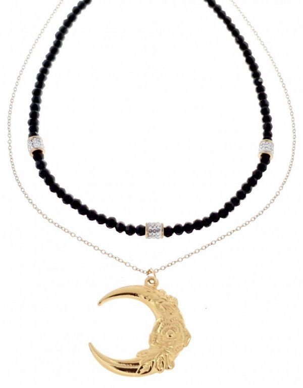 GOLD CHAIN NECKLACE celebrity STAINLESS STEEL
