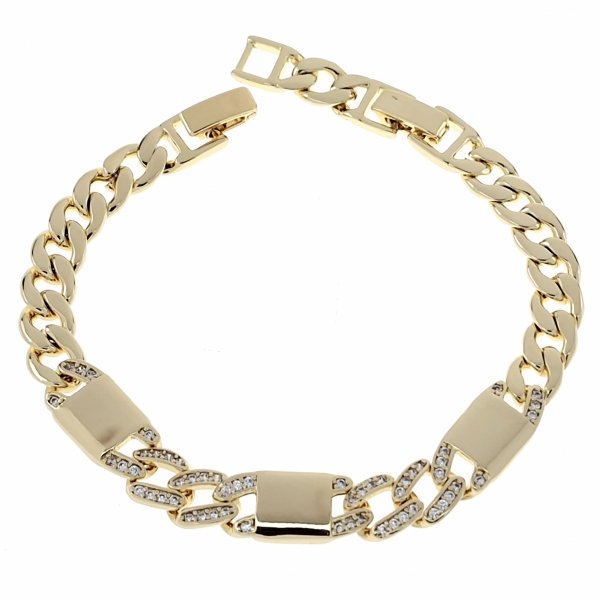 gold-plated 18k gold bracelet