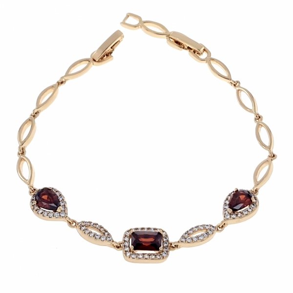 gold bracelet for a gold-plated leg