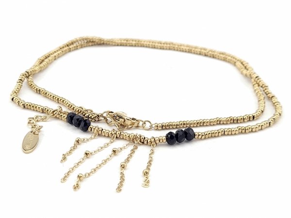 GOLD CHAIN NECKLACE celebrity STAINLESS STEEL