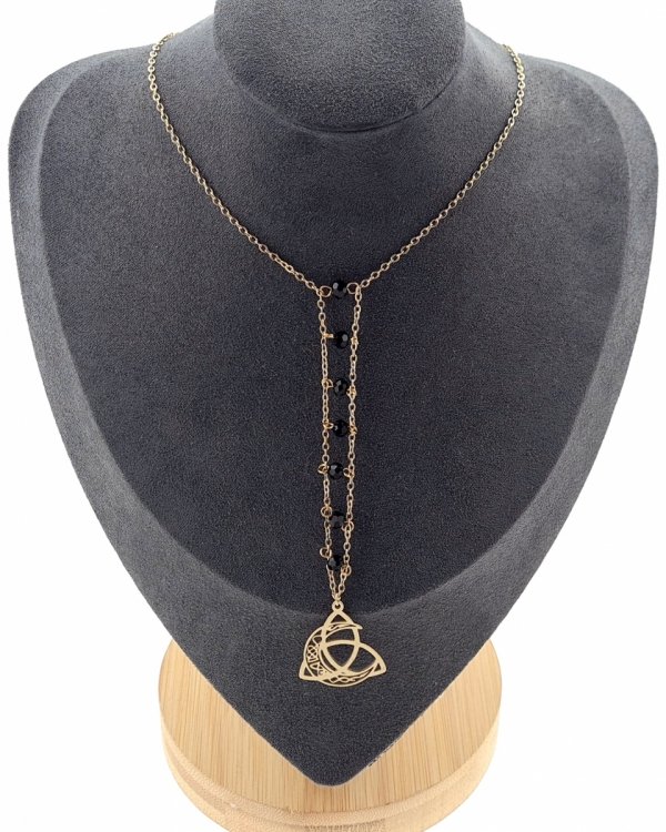 GOLD CHAIN NECKLACE celebrity STAINLESS STEEL