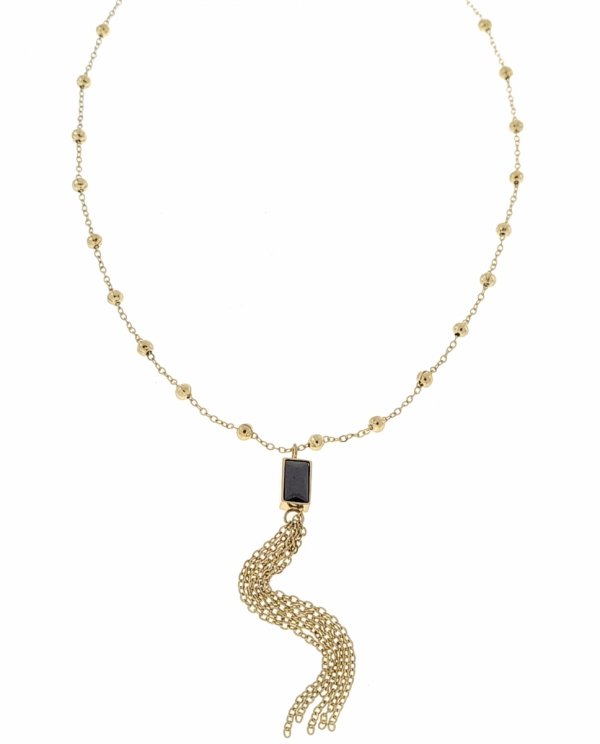 GOLD CHAIN NECKLACE celebrity STAINLESS STEEL