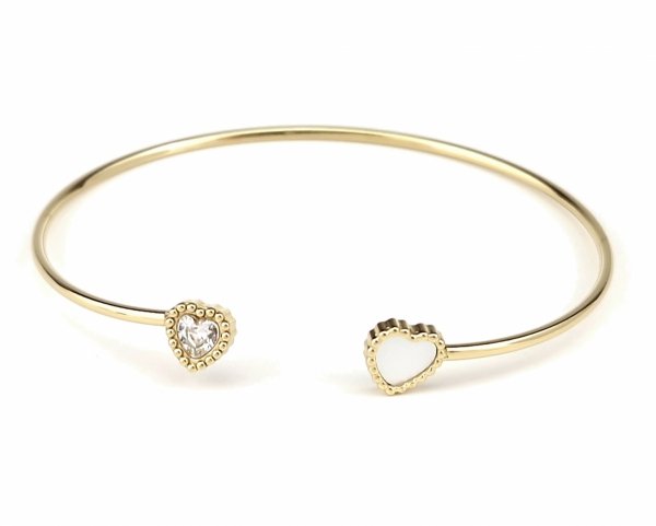 BRACELET GOLD CELEBRITY STAINLESS STEEL
