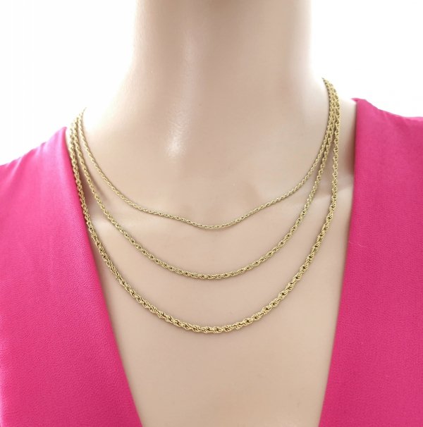 gold chain stainless steel