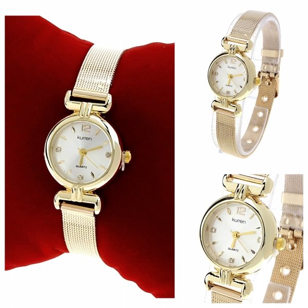Women's watch golden kurren stainless steel