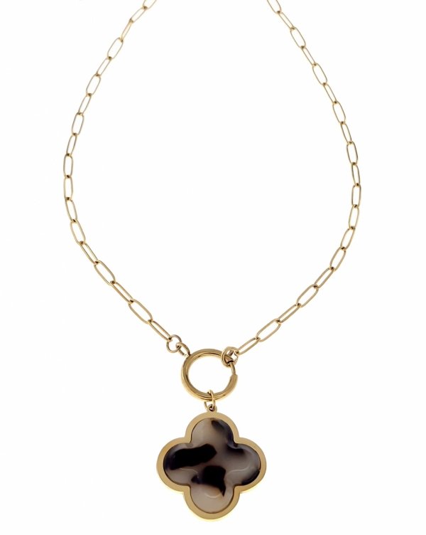 GOLD CHAIN NECKLACE celebrity STAINLESS STEEL