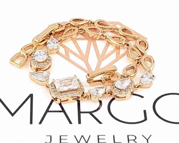 gold-plated 18k gold bracelet