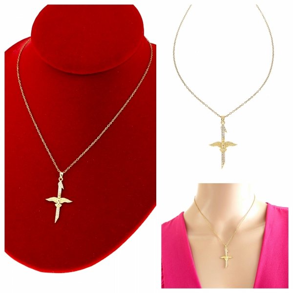 GOLD CHAIN NECKLACE celebrity STAINLESS STEEL