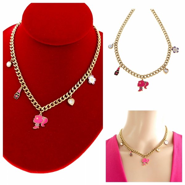 GOLD CHAIN NECKLACE celebrity STAINLESS STEEL