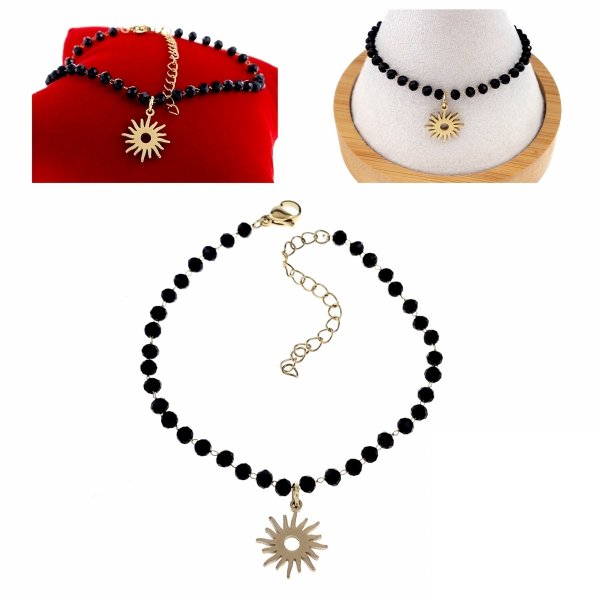 BRACELET GOLD CELEBRITY STAINLESS STEEL