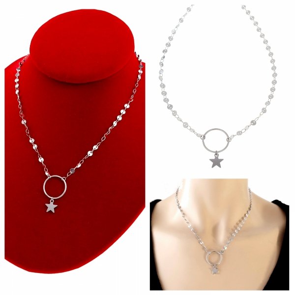 GOLD CHAIN NECKLACE celebrity STAINLESS STEEL