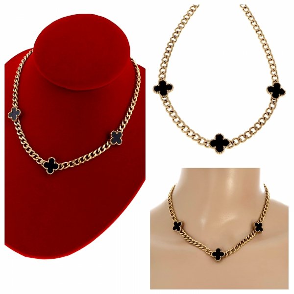GOLD CHAIN NECKLACE celebrity STAINLESS STEEL