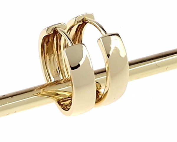 gold plated earrings with exclusive cubic zirconia