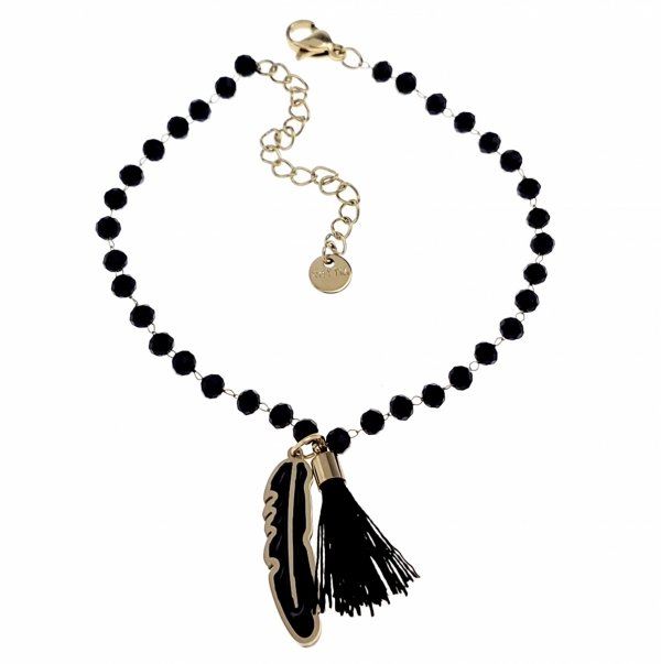 BRACELET GOLD CELEBRITY STAINLESS STEEL
