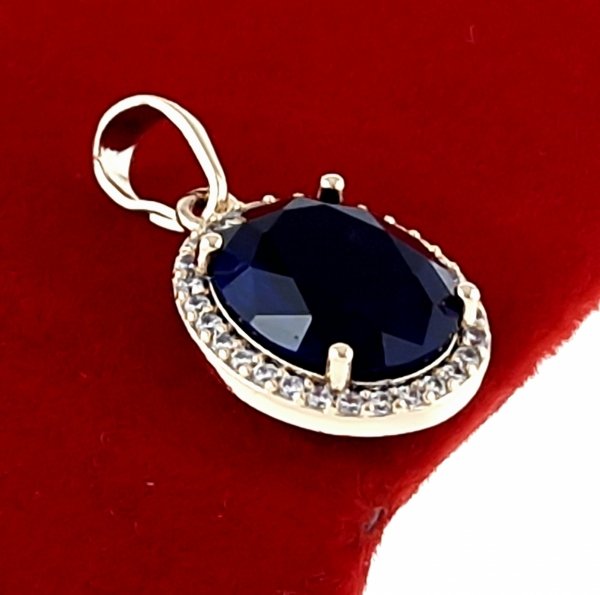 gold pendant 18k shiny xuping