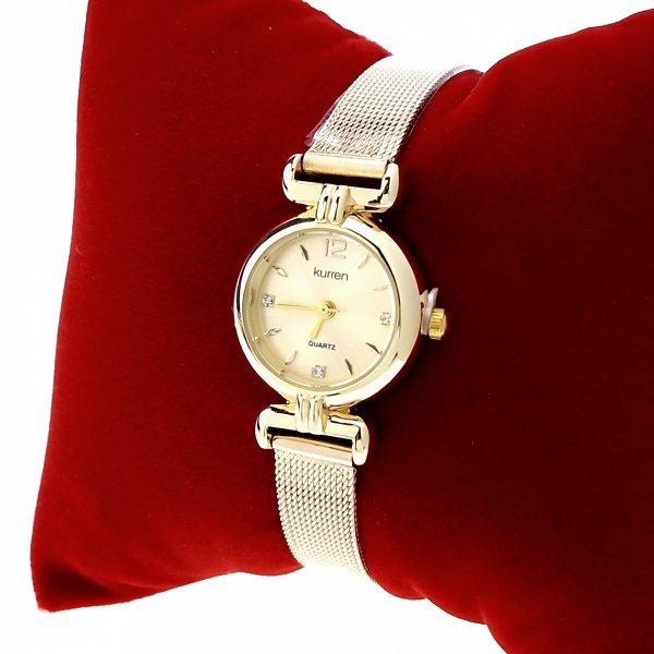 Women's watch golden kurren stainless steel