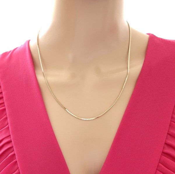 gold gilded chain 18k xuping