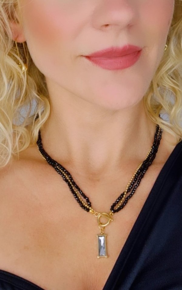 GOLD CHAIN NECKLACE celebrity STAINLESS STEEL