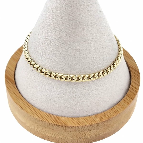gold-plated 18k gold bracelet