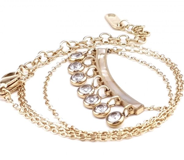 GOLD CHAIN NECKLACE celebrity STAINLESS STEEL