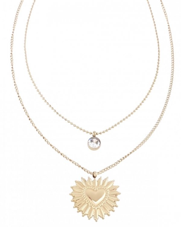 GOLD CHAIN NECKLACE celebrity STAINLESS STEEL
