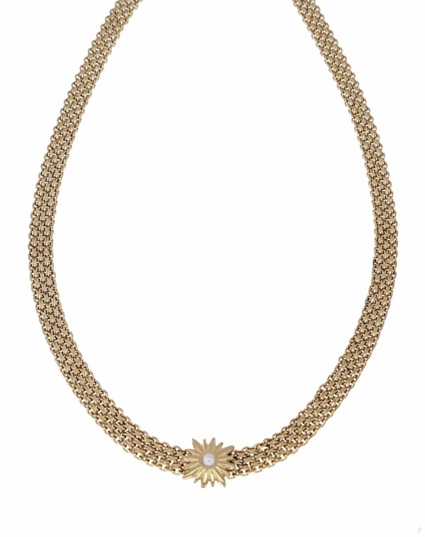 GOLD CHAIN NECKLACE celebrity STAINLESS STEEL