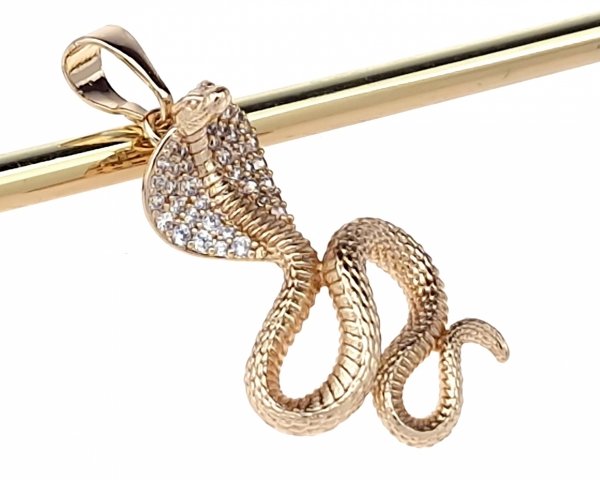 gold pendant 18k shiny xuping