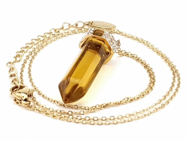 GOLD CHAIN NECKLACE celebrity STAINLESS STEEL
