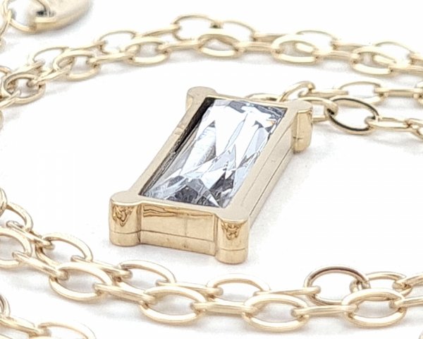 GOLD CHAIN NECKLACE celebrity STAINLESS STEEL