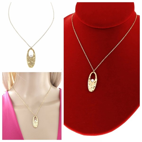 GOLD CHAIN NECKLACE celebrity STAINLESS STEEL