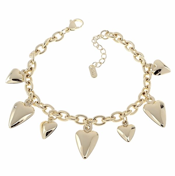 gold bracelet for a gold-plated leg