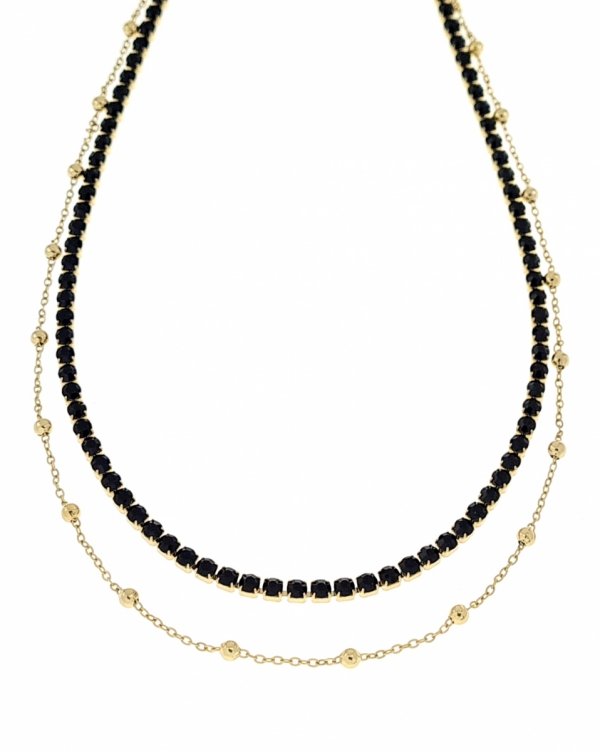 GOLD CHAIN NECKLACE celebrity STAINLESS STEEL