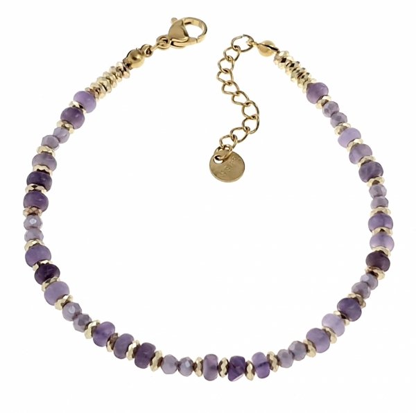 BRACELET GOLD CELEBRITY STAINLESS STEEL